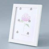 Kuber Industries Photo Frame For Home D?cor|Use Horizontal & Vertical|Crystal Clear Glass|Perfect For Home, Office And Shop "16.7x21.8CM"-Pack of 2 (White)